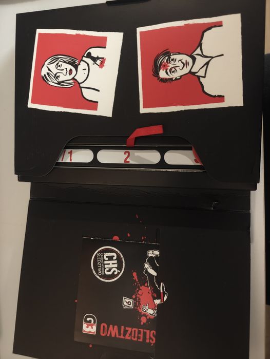 Czarne historie śledztwo - gra planszowa