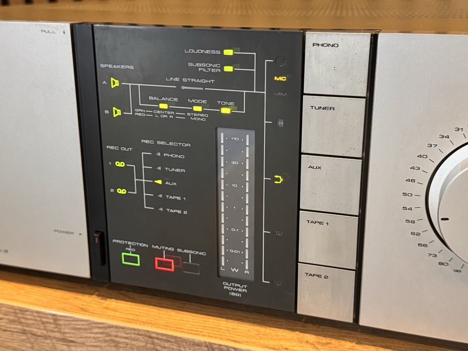 Pioneer A-9 zintegrowany wzmacniacz stereo mm mc phono marantz sansui technics