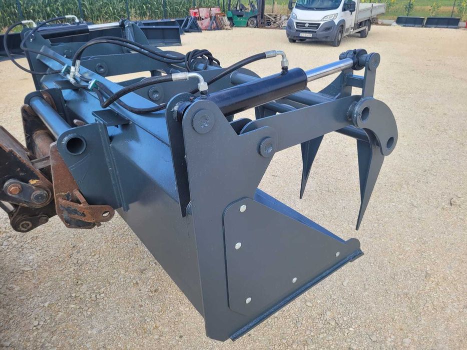 Krokodyl/ Łyżko-krokodyl do ładowarki teleskopowej/ tura ciągnika/ Szufla do Manitou JCB Merlo CAT 2,4m 2,2m 2,0m- Dowóz