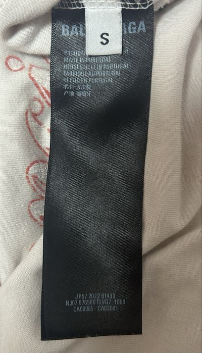 Футболка Balenciaga Tokyo white tee S