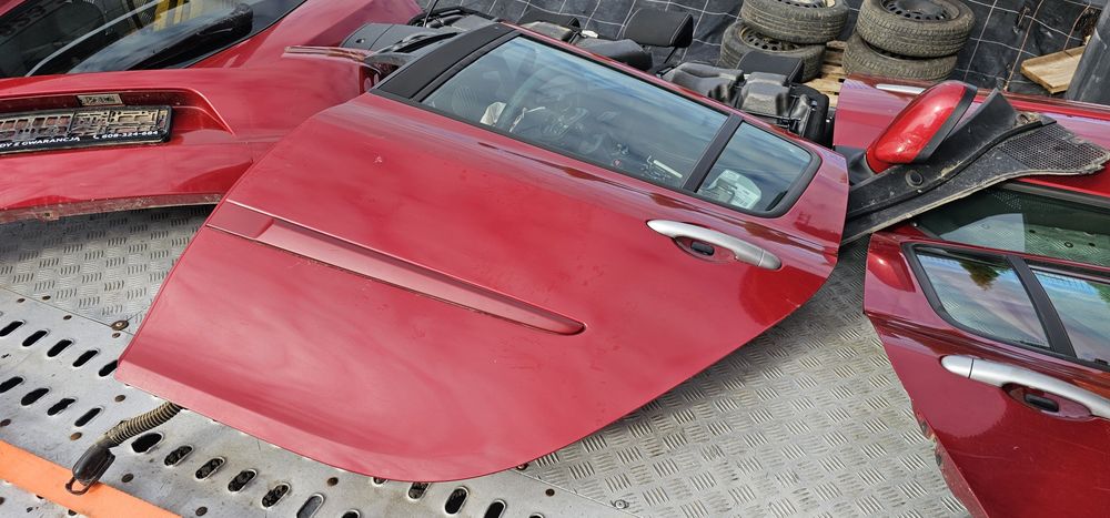 Drzwi Zderzak Klapa Reanult CLIO 3 bordowe  DV727 bdb stan