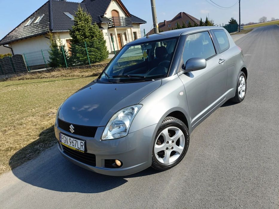 Suzuki Swift 1.3 Benzyna 92KM 2007r KLIMA Zarejestrowany 150.000km Jeden właściciel