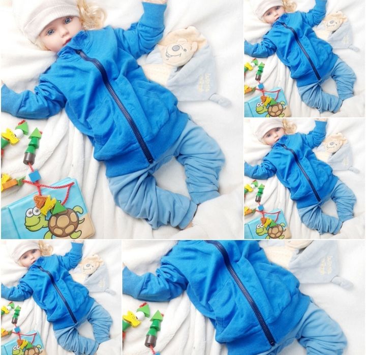 Mega paka roz 86 13 sztuk zestaw komplet wyprawka dres bluza spodnie o
