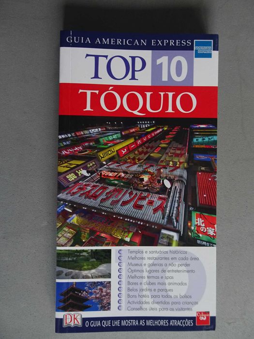 Livro Guia American Express Top 10 -Tóquio