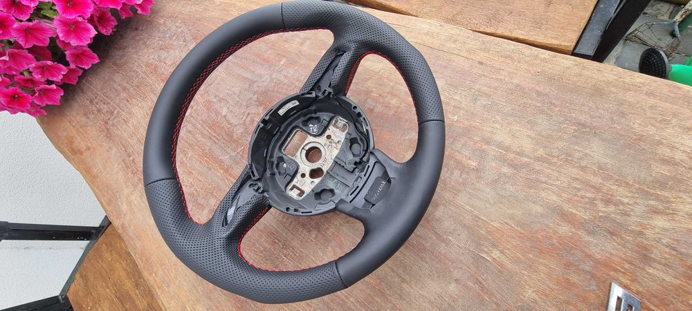 NOWA skórzana kierownica, wysyłka cały KRAJ, obszywanie