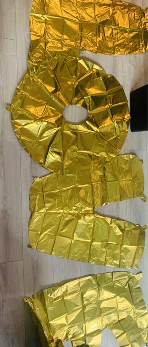 Balony napis LOVE XXL 100 cm plus serca