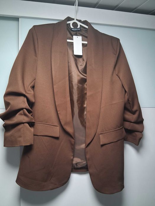 Żakiet czekolada xl