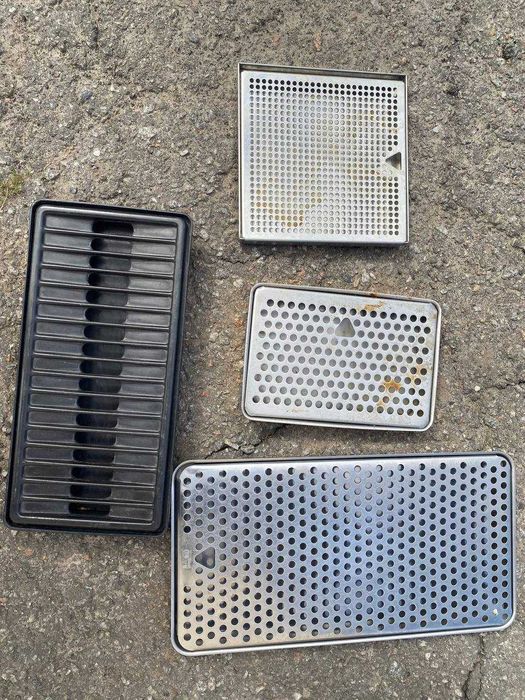 Каплезбірник настільний металевий - нержавійка - для пива.