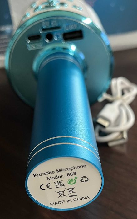 Bezprzewodowy mikrofon do karaoke WS-868