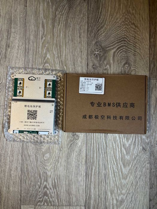 BMS JK-B1A8S20P 12-24V 4-8S 200А пiк350А Li-Ion LiFePo4
