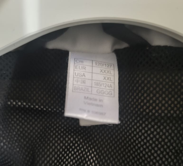 Conjunto de 2 casacos impermeáveis XXXL