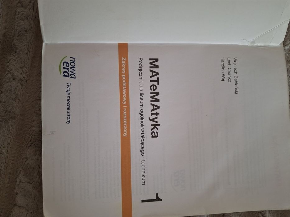 Matematyka.1 zakres podstawaowy i rozszerzony