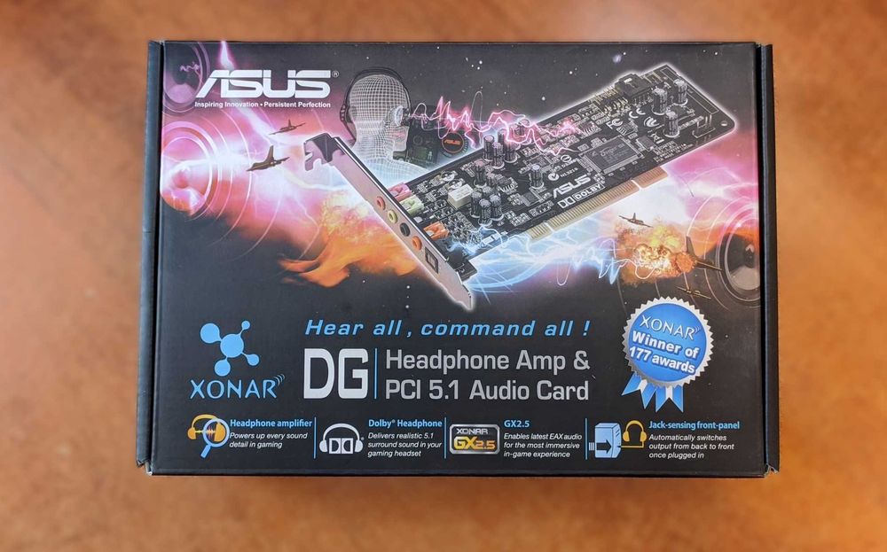 Karta dźwiękowa ASUS XONAR DG PCI 5.1