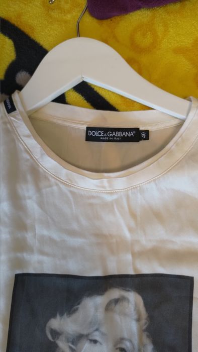 Футболка шовкова Dolce Gabana розмір М-Л