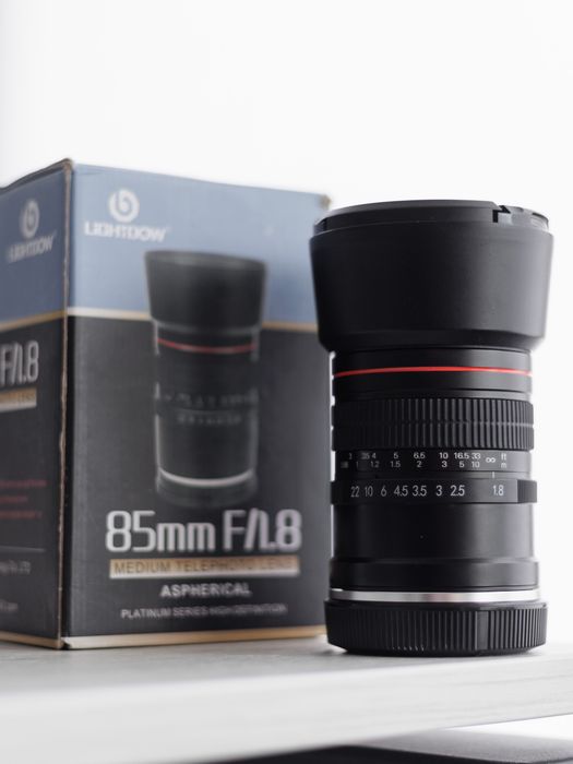 Об'єктив Lightdow 85mm f1.8 для Canon RF, новий