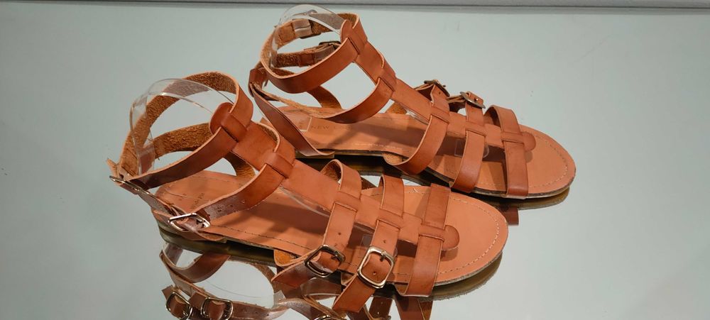 Sandały NEW LOOK WIDE FIT r.42 27,5cm skóra naturalna  NOWE !!!