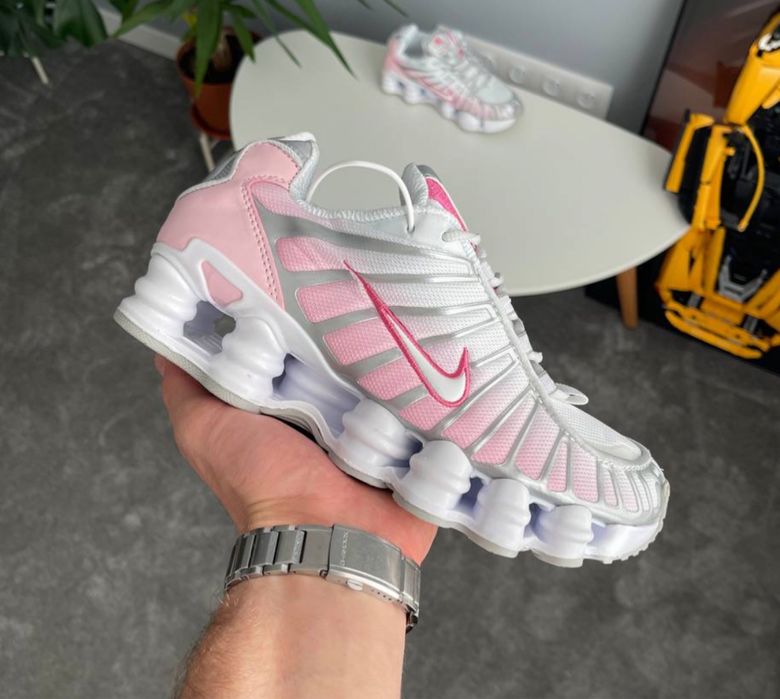 Кросівки Жіночі Nike Shox TL Pink Foam 36-41 Топ якість зручні