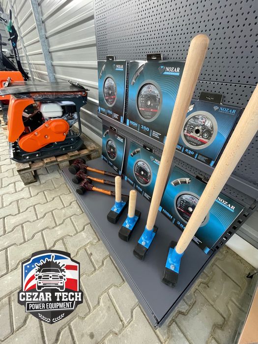 Młotek brukarski krótki, gumowy Jazon