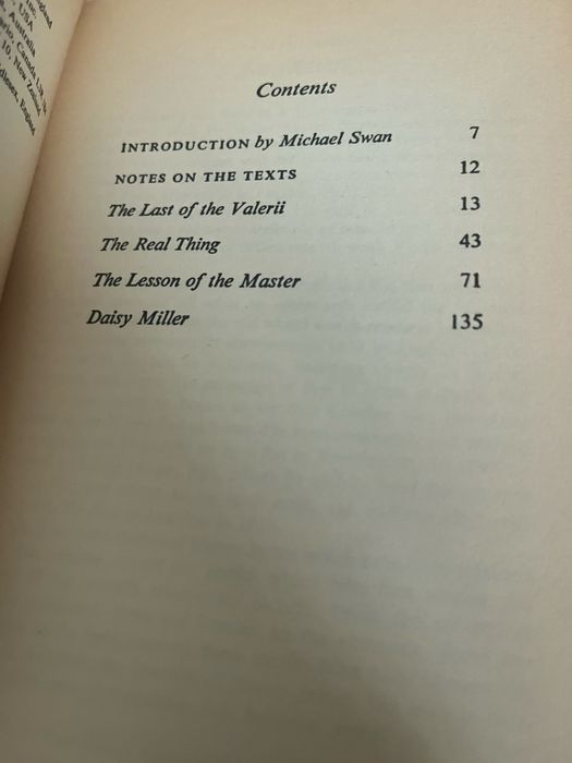 Henry James Daisy Miller and other stories