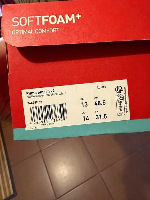 Sneakersy PUMA Smash V2 rozm. 48,5