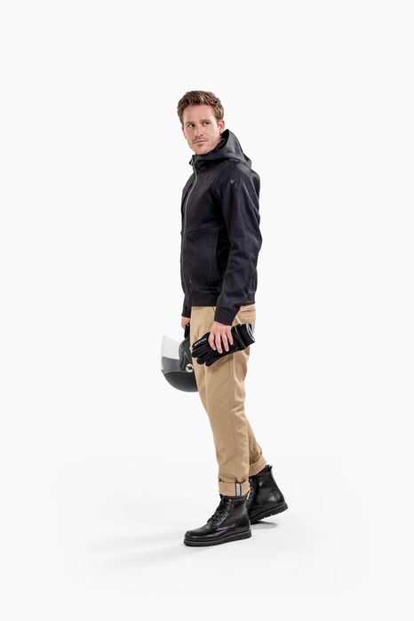 Rev’it! Hoodie Stealth 2 - casaco de mota - waterproof