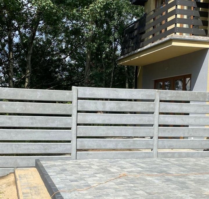 Płyty podmurówkowe palisadowe