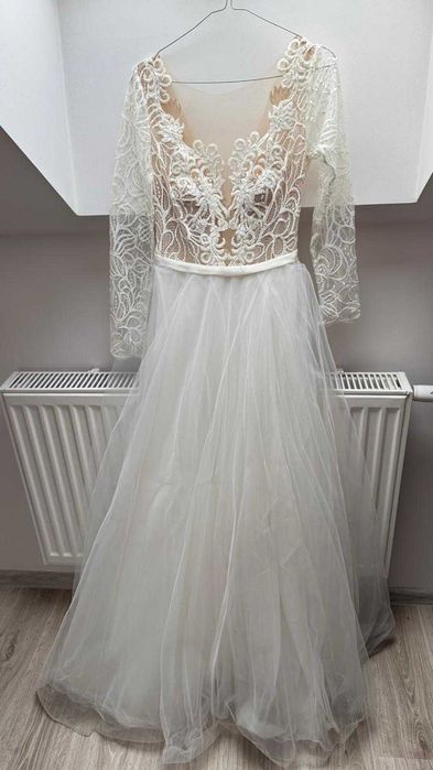 Suknia ślubna A.Światły - kolekcja 2019 / Wrocław