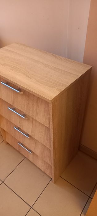 Szafka na buty 85w x 40sz x 35  kolor drewna