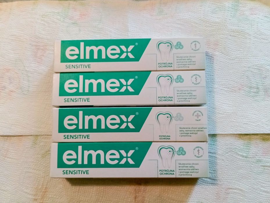Elmex Sensitive Pasta do Zębów 75ml 4 szt.