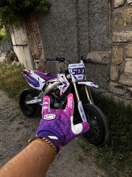 Honda crf450r supermoto