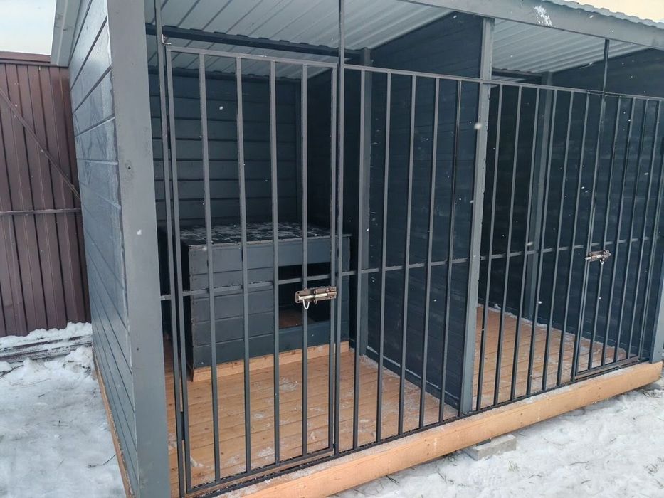 Вольер для собак,двойной 3*2 метра. Доставка,монтаж.