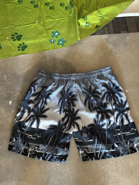 Calções de Banho Palmeiras Azuis M