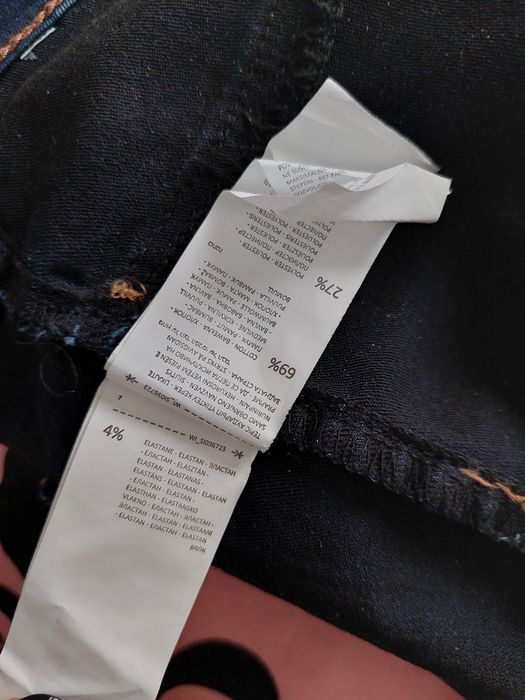 Jeansy mid waist skinny