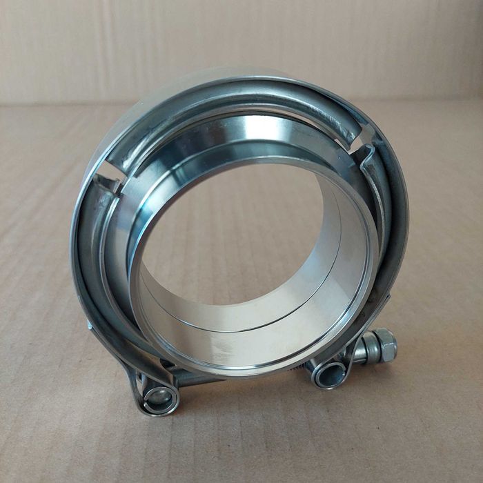 Braçadeiras Escape V band Inox Varias Medidas (38mm até 127mm)