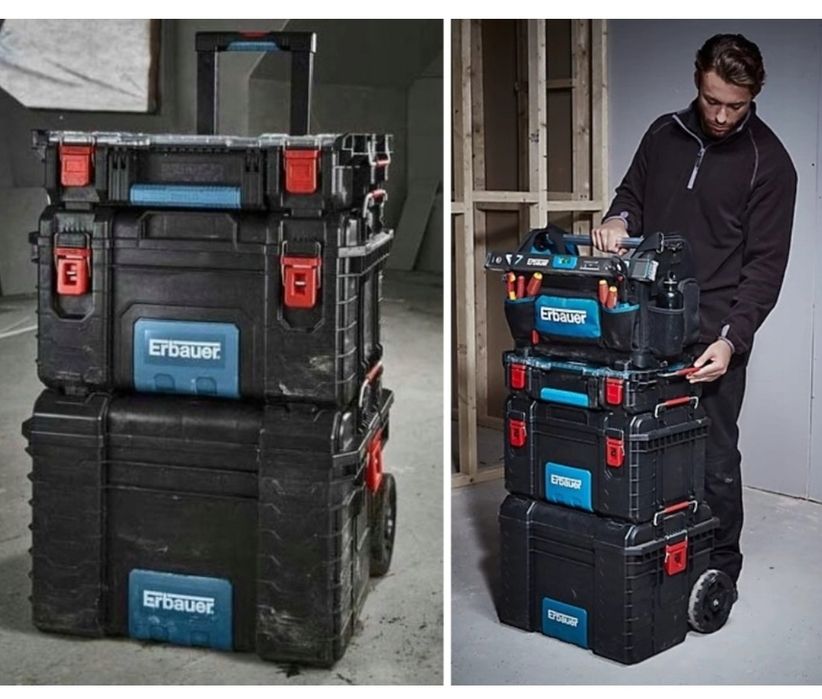 Ящики для інструментів Erbauer•MAGNUSSON•Keter• Комплект ящиков
