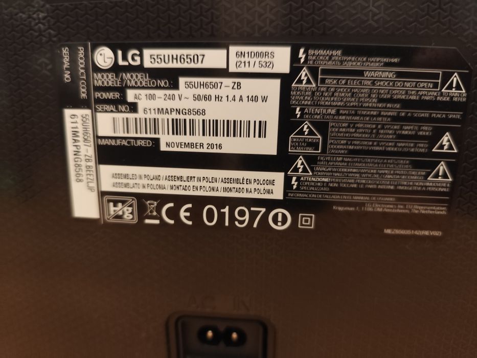 Moduł Wi-Fi i Bluetooth do telewizora LG
