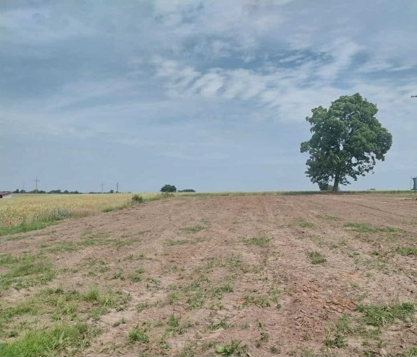 Działka budowlana 9,5 ar Giewartow ul Wichlińskiego