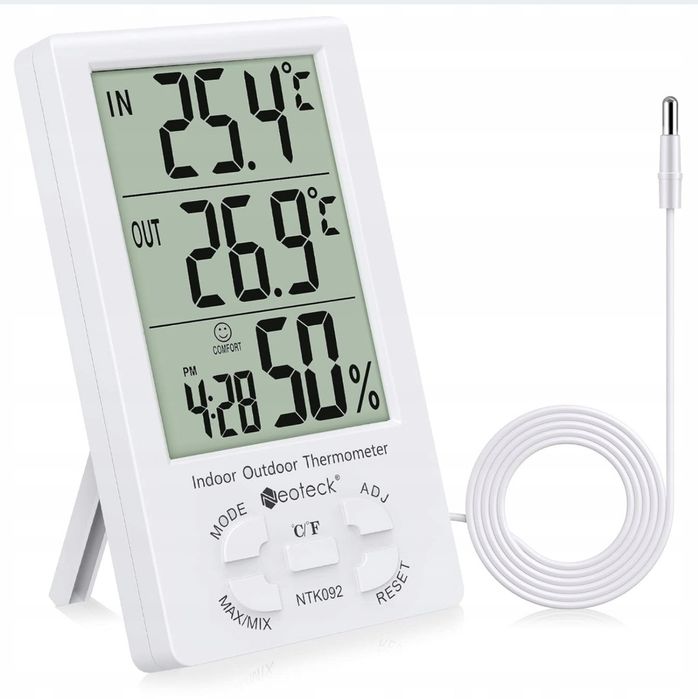 Termometr Neoteck NTK026V biały