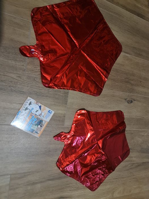 2 balony foliowe gwiazdka