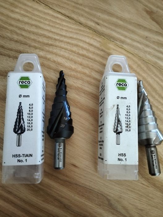 Нові ступінчасті свердла reca
