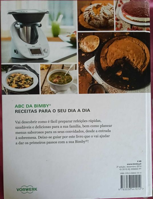 Livro de Receitas ABC da Bimby® Receitas para o seu dia a dia Vorwerk