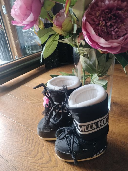 Moon boot 23-26 unisex czarne