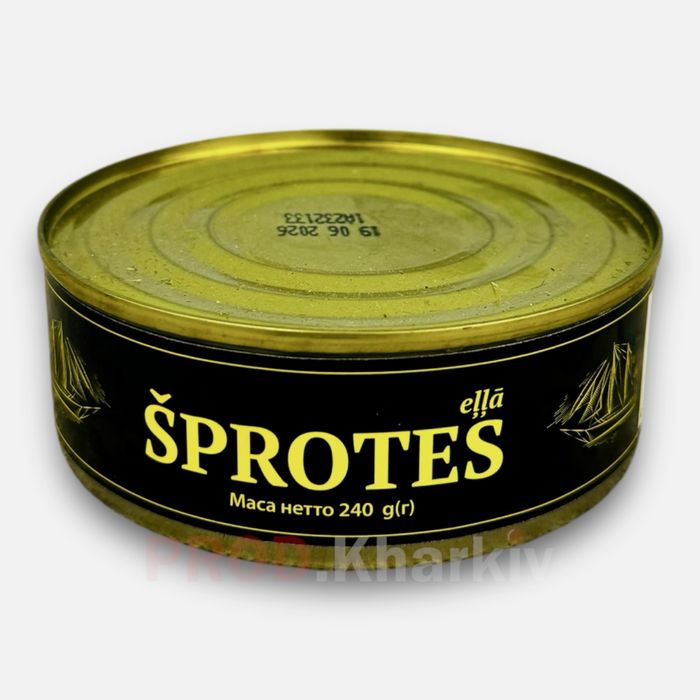 Шпроты в Масле Ella 240 грамм Латвия