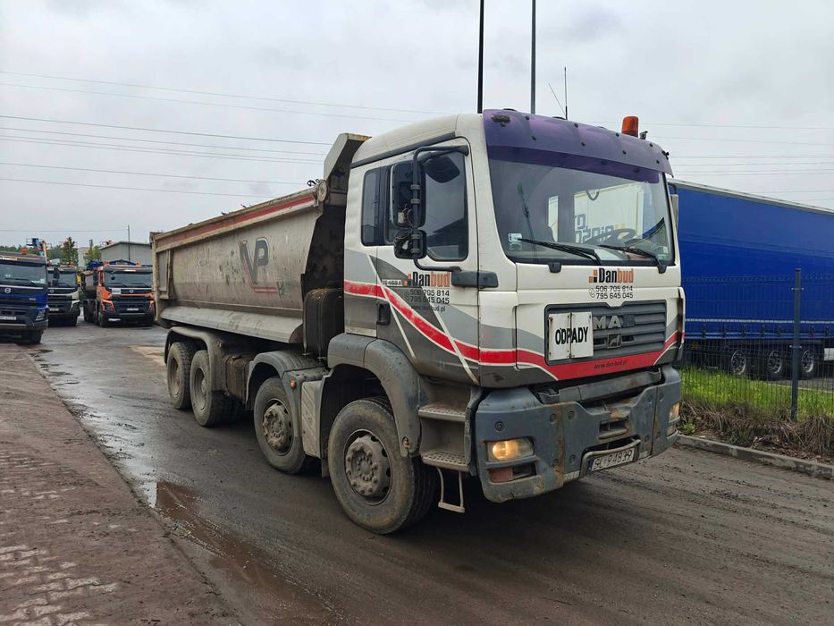 MAN TGA 8x4, wywrotka kipper 4 ośka 41.460
