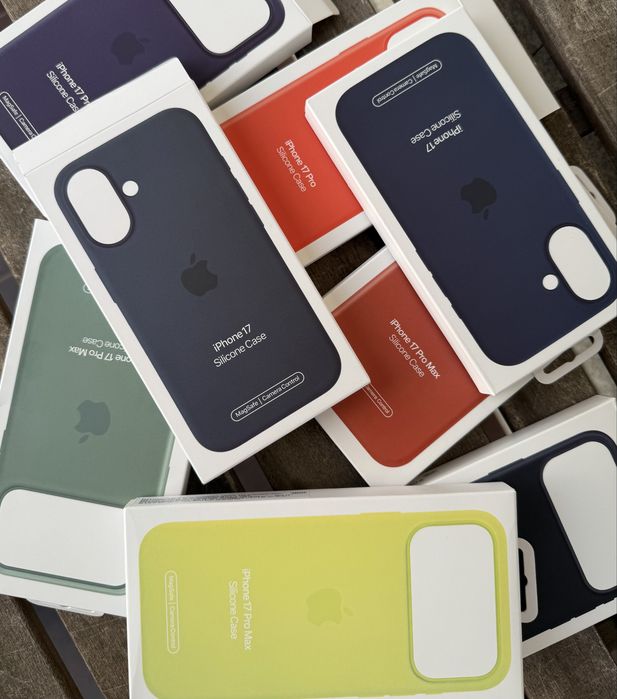 Apple Capas Silicone Magsafe iPhone 17/17pro/17pro max