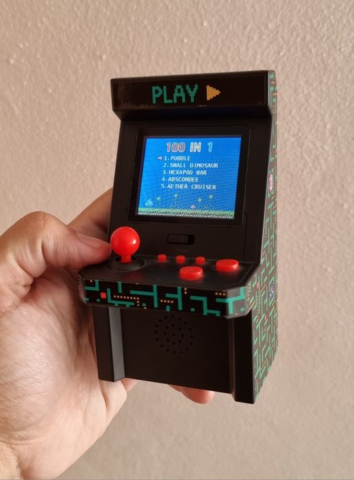 Consola Arcade Portátil  com 100 jogos