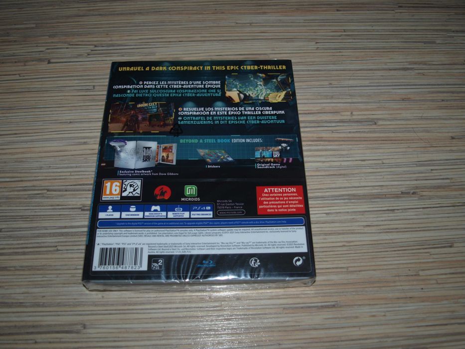 Gra Beyond a Steel Sky Beyond SteelBook ps4/ps5 nowa!!