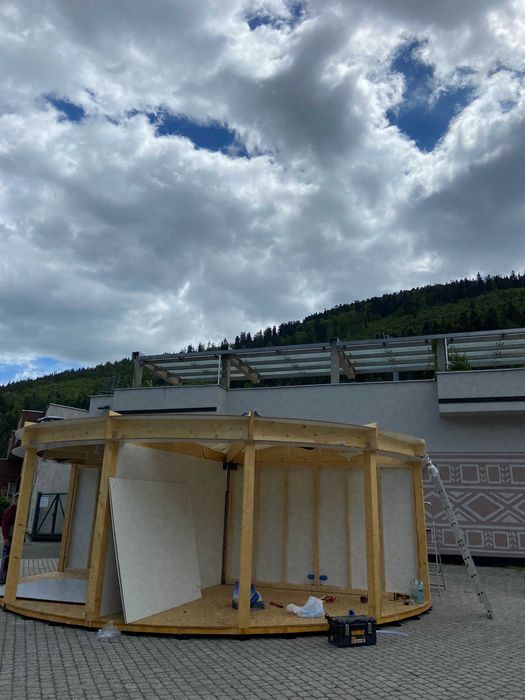 Pawilon plenerowy, wolnostojący