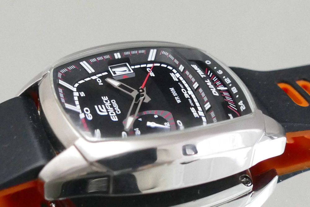 Casio EF 321 Dual Time ładny stan