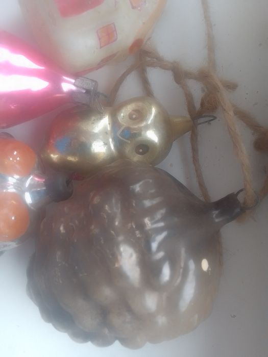 Ёлочные игрушки СССР